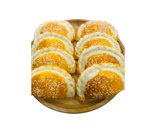 Bánh Quai vạc nhân dừa, cade trứng muối